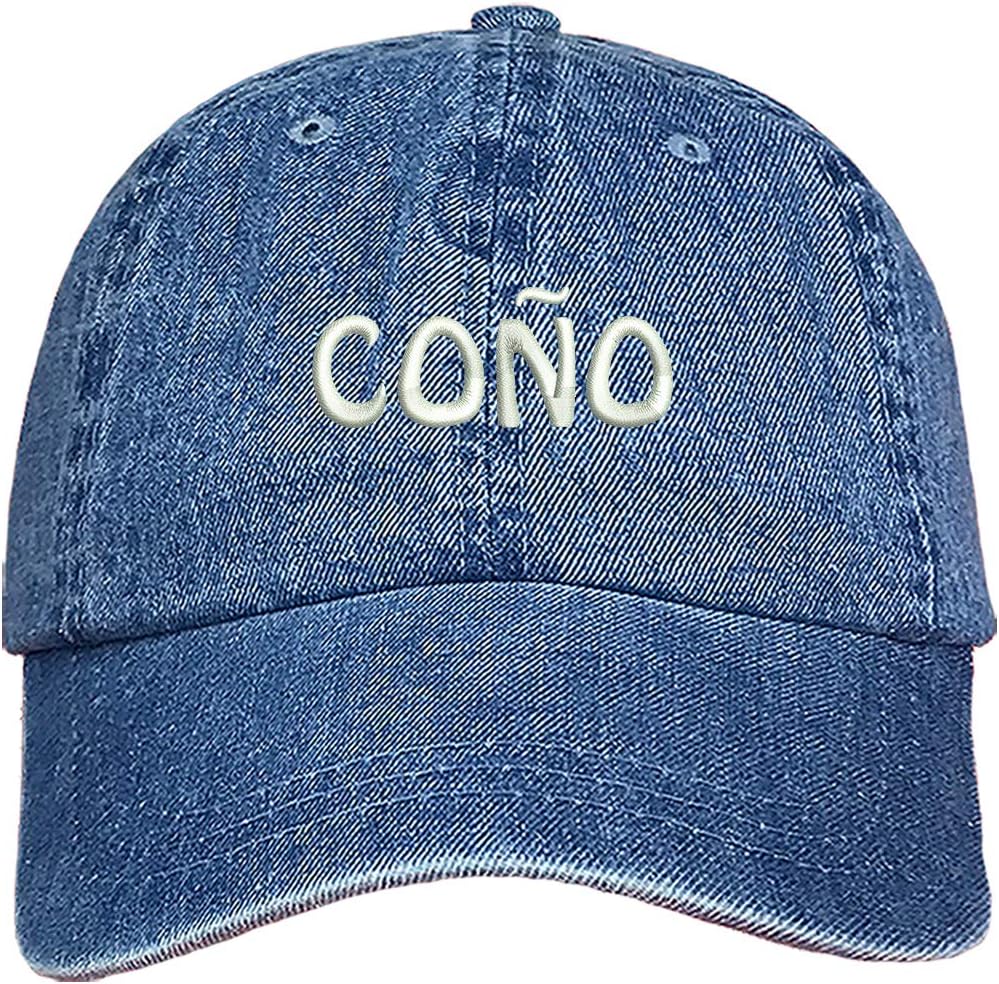 DSY Lifestyle Coño Puerto Rican Funny Sayings Unisex Baseball Hat - Puertorican Slang Cap