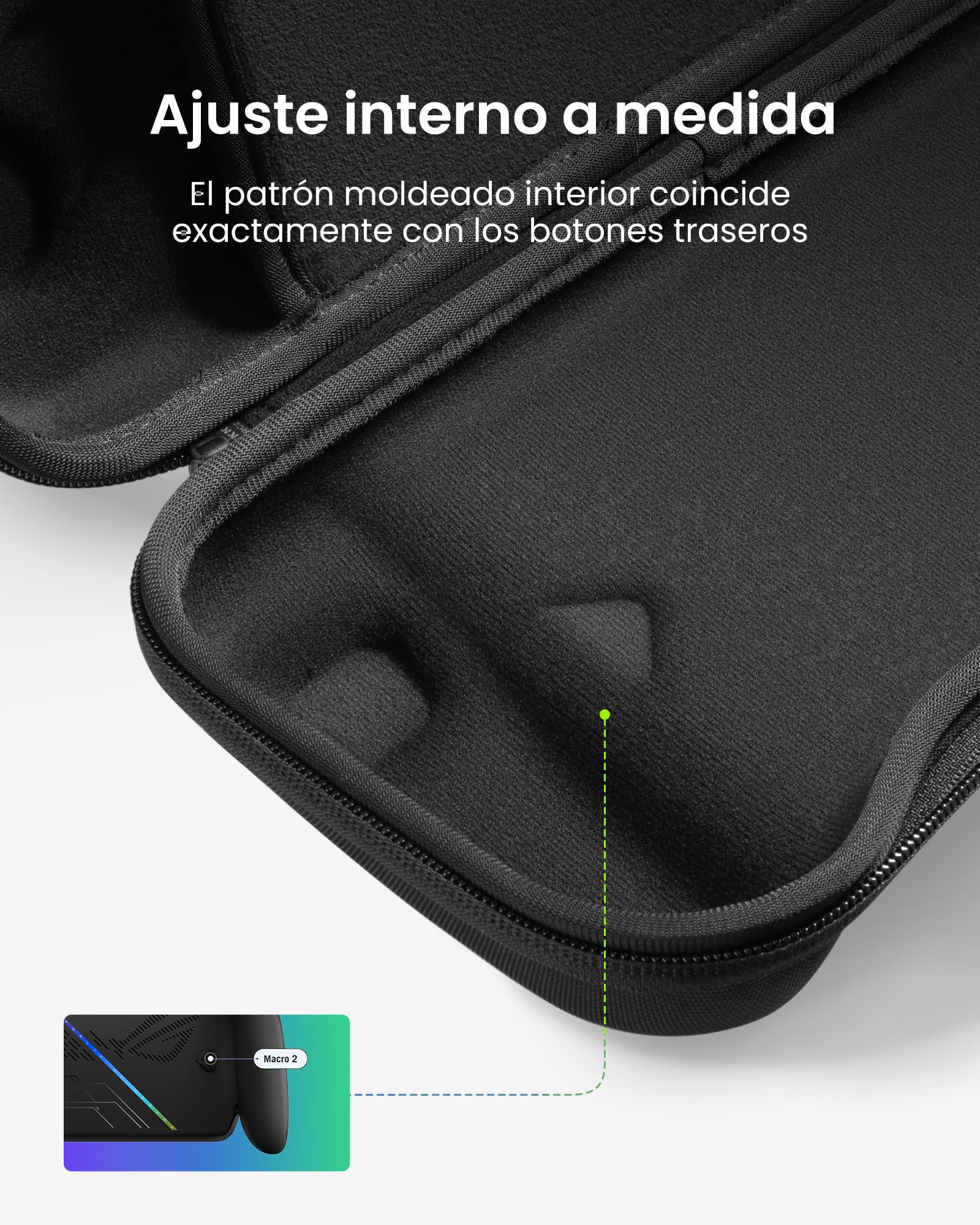 tomtoc Funda de Transporte Compatible con ASUS ROG Xbox Ally / Xbox Ally X 2025, Slim Carcasa Delgada, Case Protectora, Bolsa Dura Portátil de Viaje para Consola, Funda Ligera de Viaje