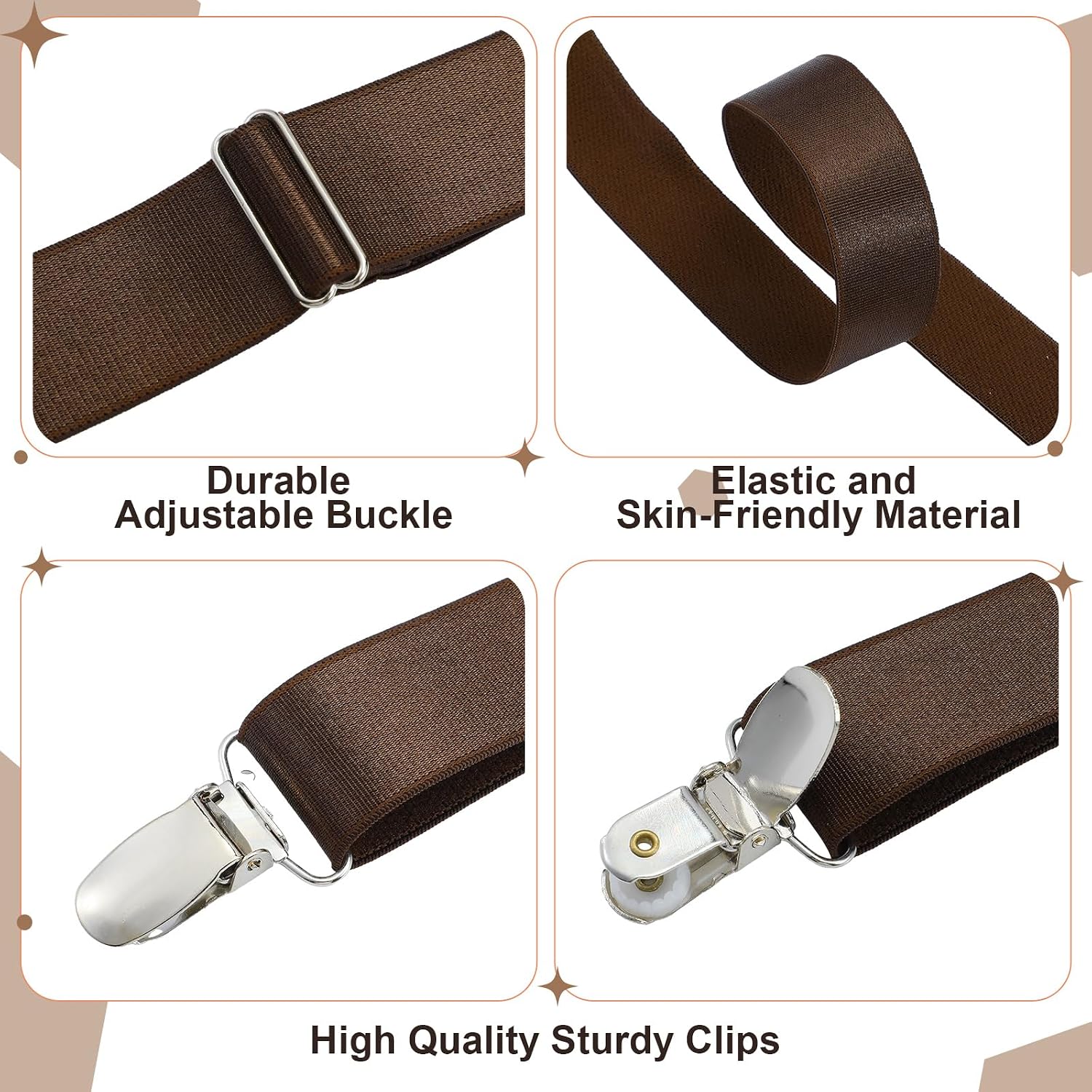 Sintege Women Suspender for Pants Skinny Hidden