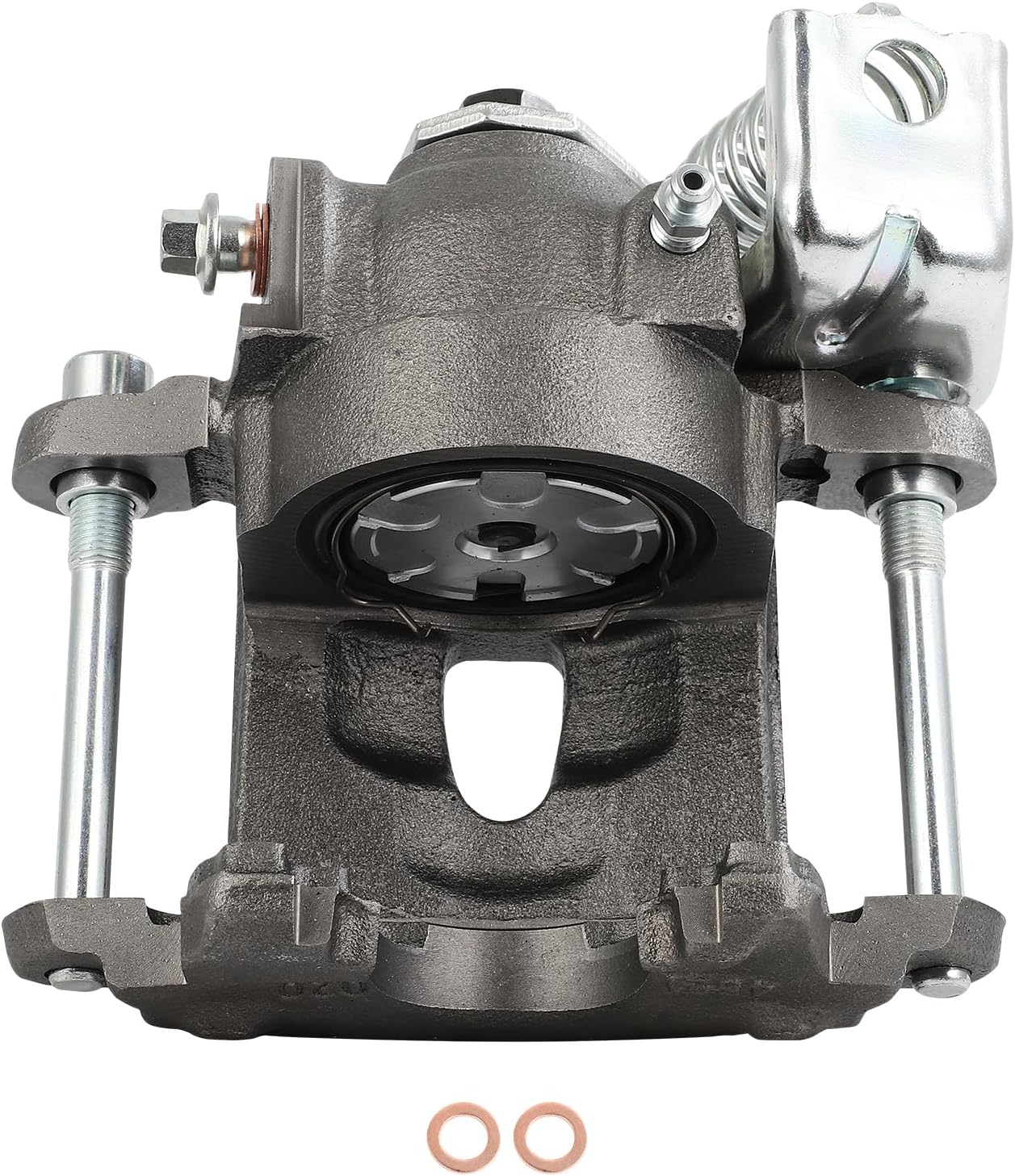 19B2979 Rear Left Disc Brake Caliper Assembly w/Bracket Compatible For Forenza 2004-2008,For Optra 2004-2010,For Reno 2005-2008,For Spark EV 2014-2016