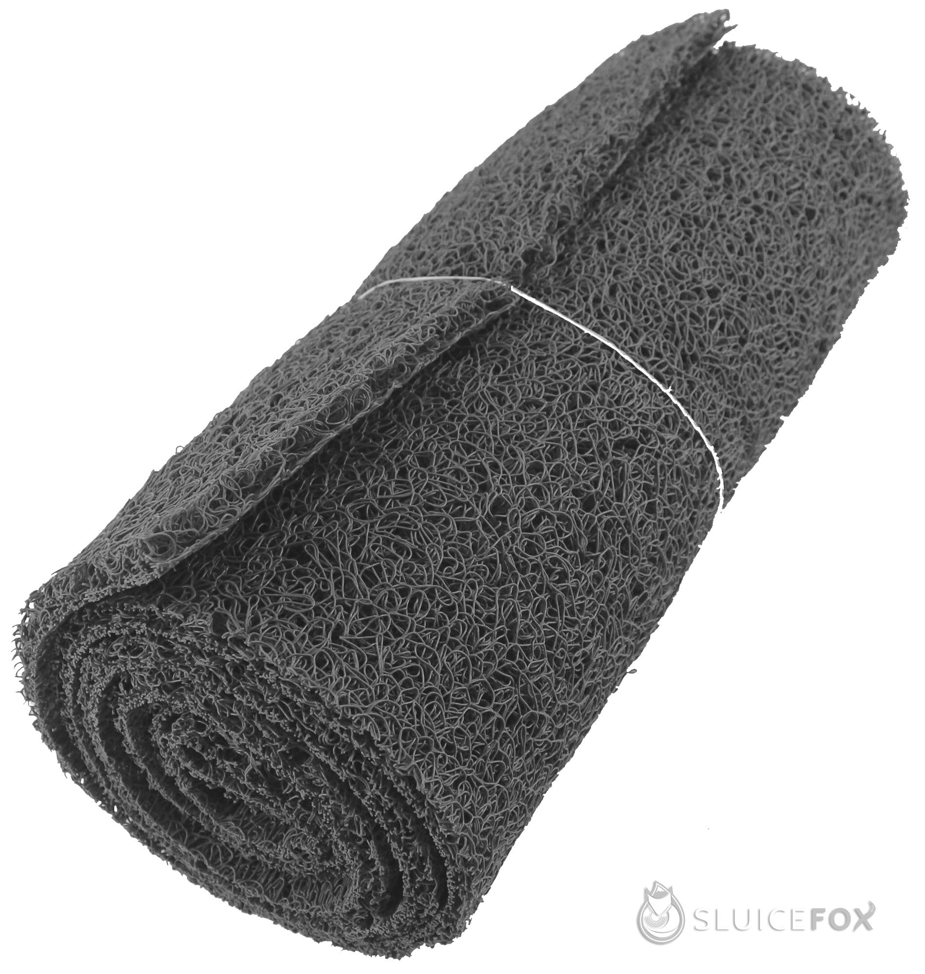 Miners Moss Sluice Box Matting ; 30,5 x 121,9 cm Miner Moss Sluice Sluice Box Mat – Gold Miner Foam Sluice Box Mat – Gold Mining Equipment (Grey Color)