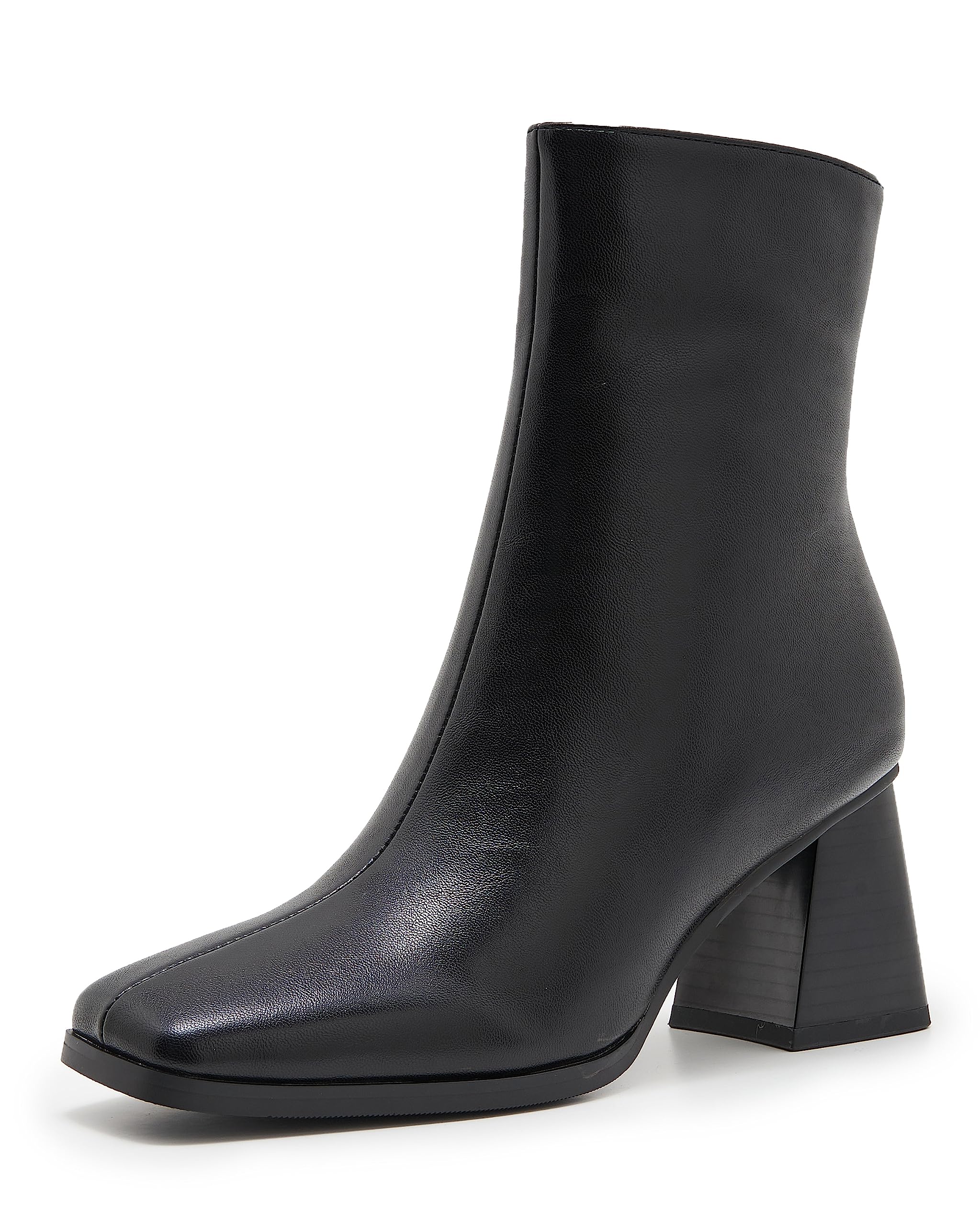 Amazon.com | ZXHYZLZ Womens Black Chunky High Heel Boots