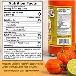 Marie Sharp's Fiery Habanero Pepper Sauce 5 oz | Extra Hot Gourmet Hot Sauce from Belize | All-Natural No Artificial Preservatives | Bold Flavor with Fiery Kick (Pack of 1)