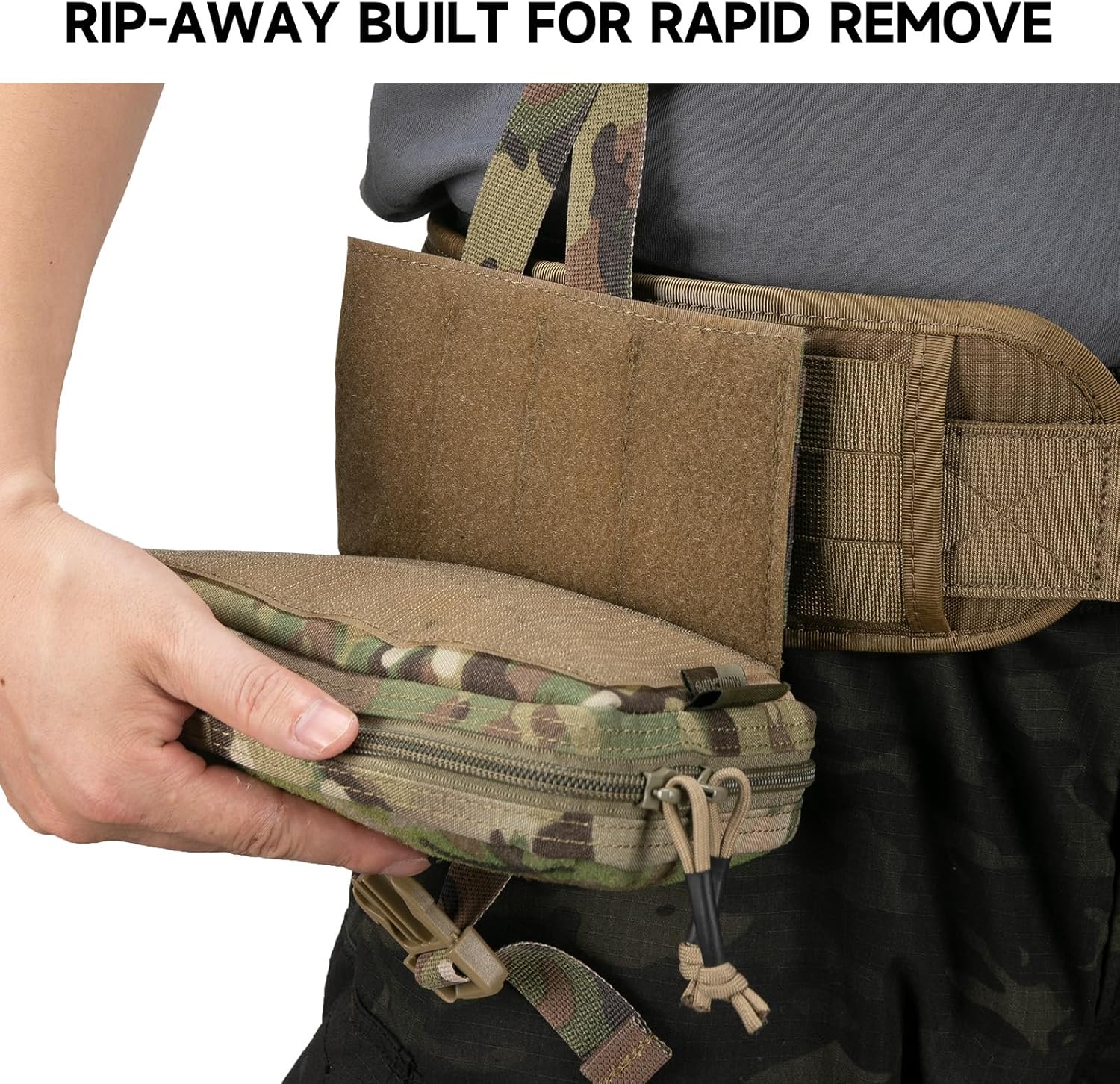 EXCELLENT ELITE SPANKER Tactical Molle Rip Away Ifak Pouch Utility First Aid Pouch Medical EMT Bag
