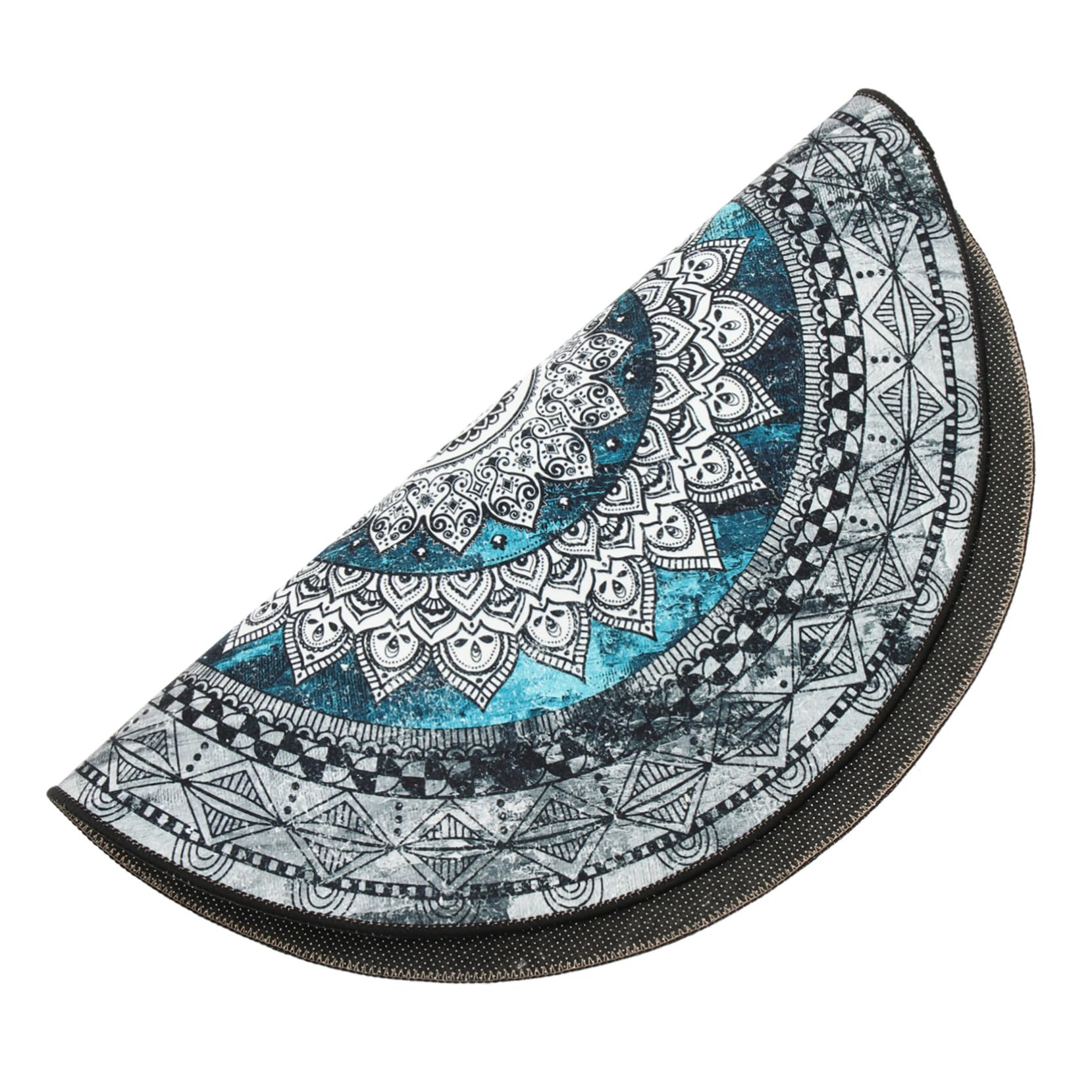 Tapis de chaise de jeu mandala coloré pour décoration de salon