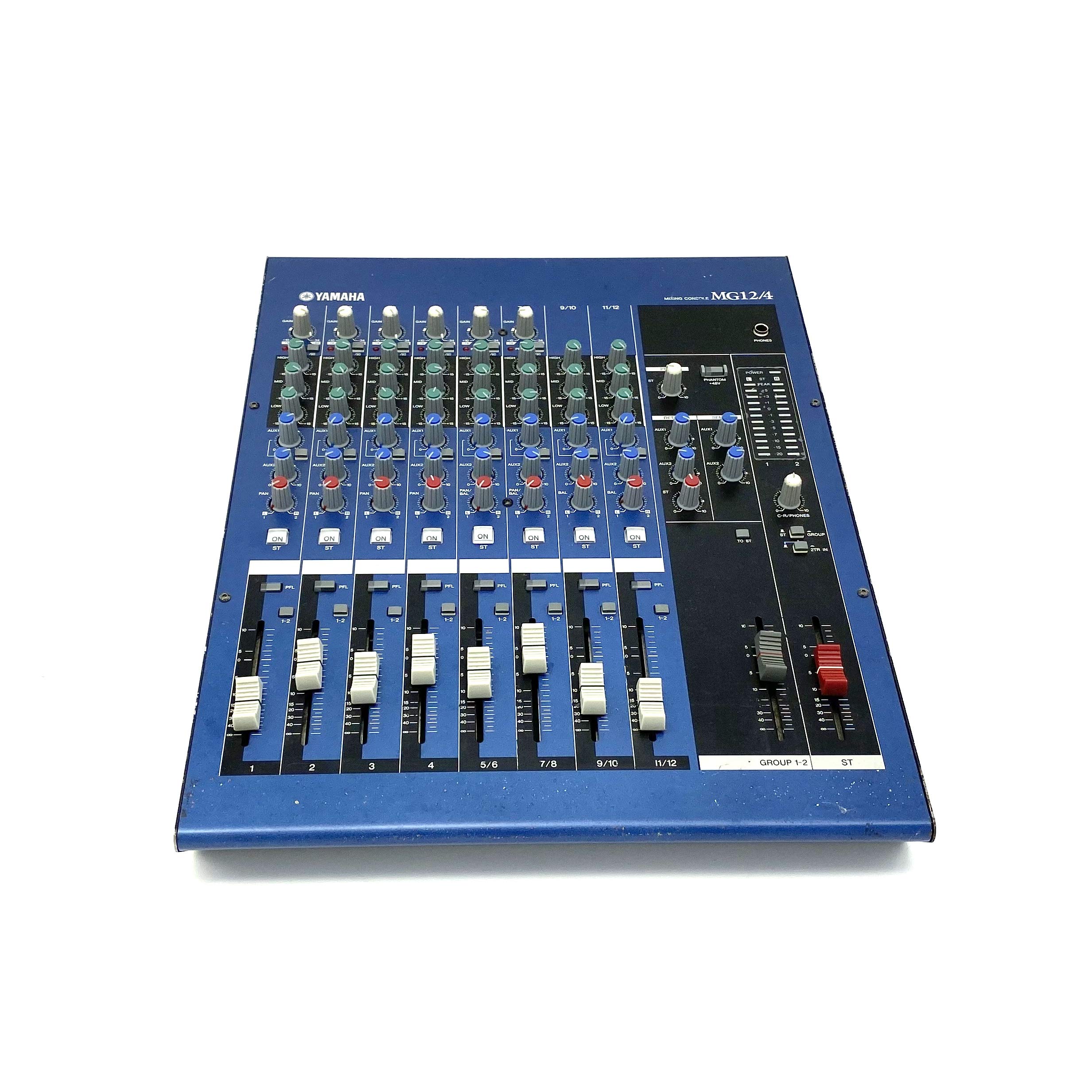 ★収納ケース付★ YAMAHA ヤマハ ミキサー MG12/4 YAMAHA MG12 【4モノラル + 4ステレオ入力 アナログミキサー