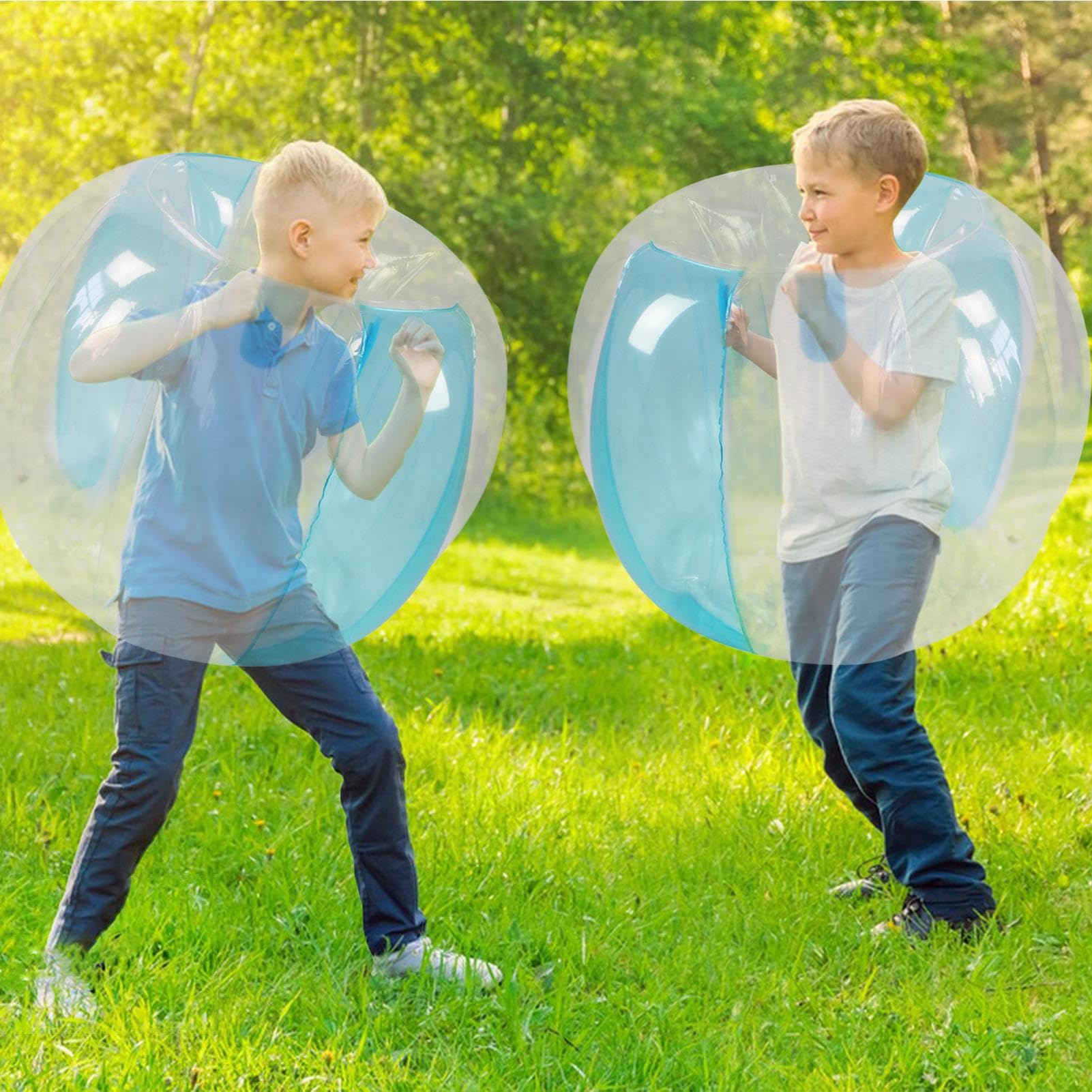 Generisch Aufblasbare Bumper-Bälle für Kinder,Aufblasbare Bumper-Bälle | Menschlicher Hamsterball-Blasen-Fußball, Bälle für Hinterhofspiele, Outdoor-Teamspielspielzeug für den Garten