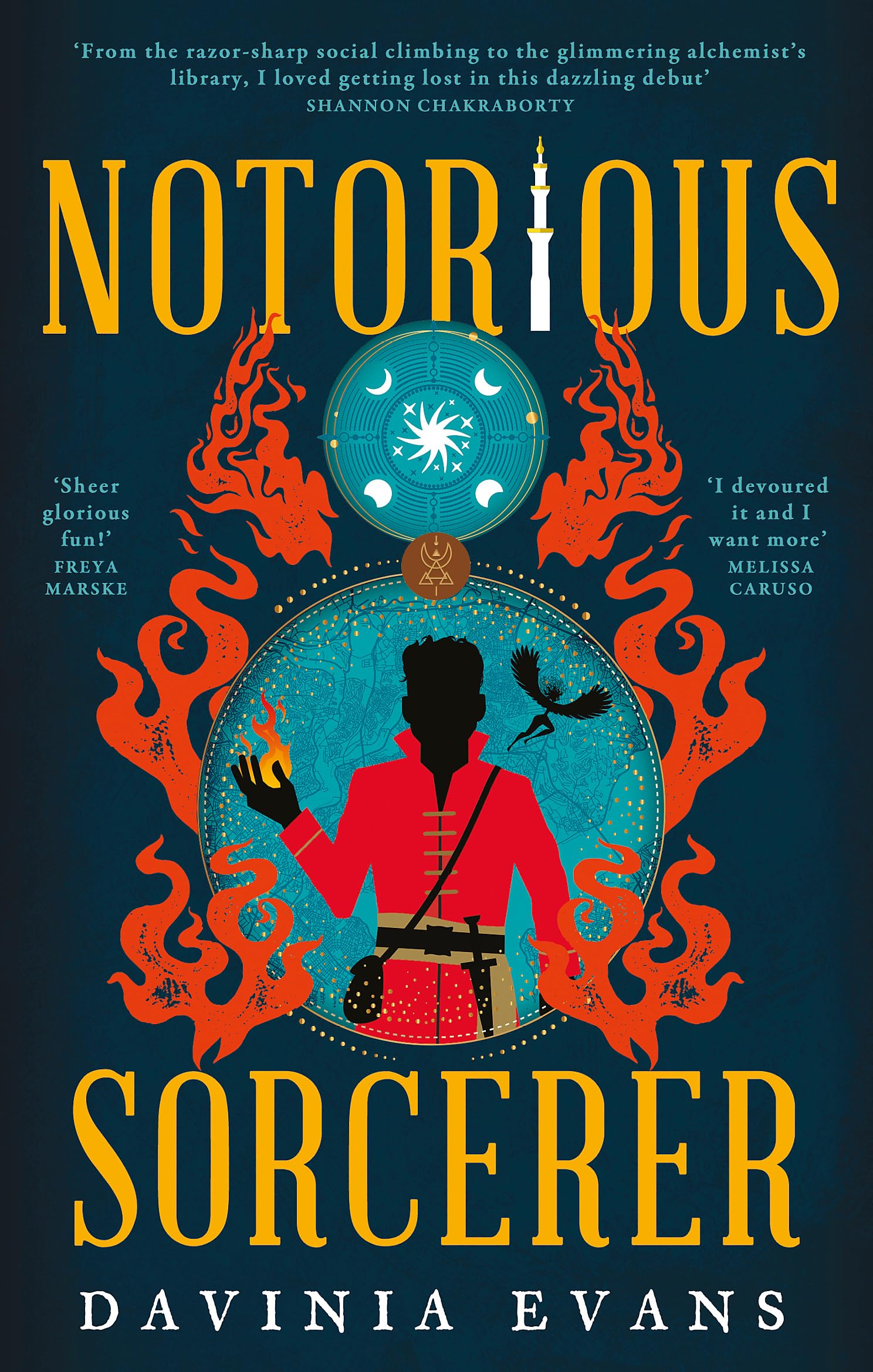 Notorious Sorcerer by Davinia Evans PAPERBACK 9780356518688