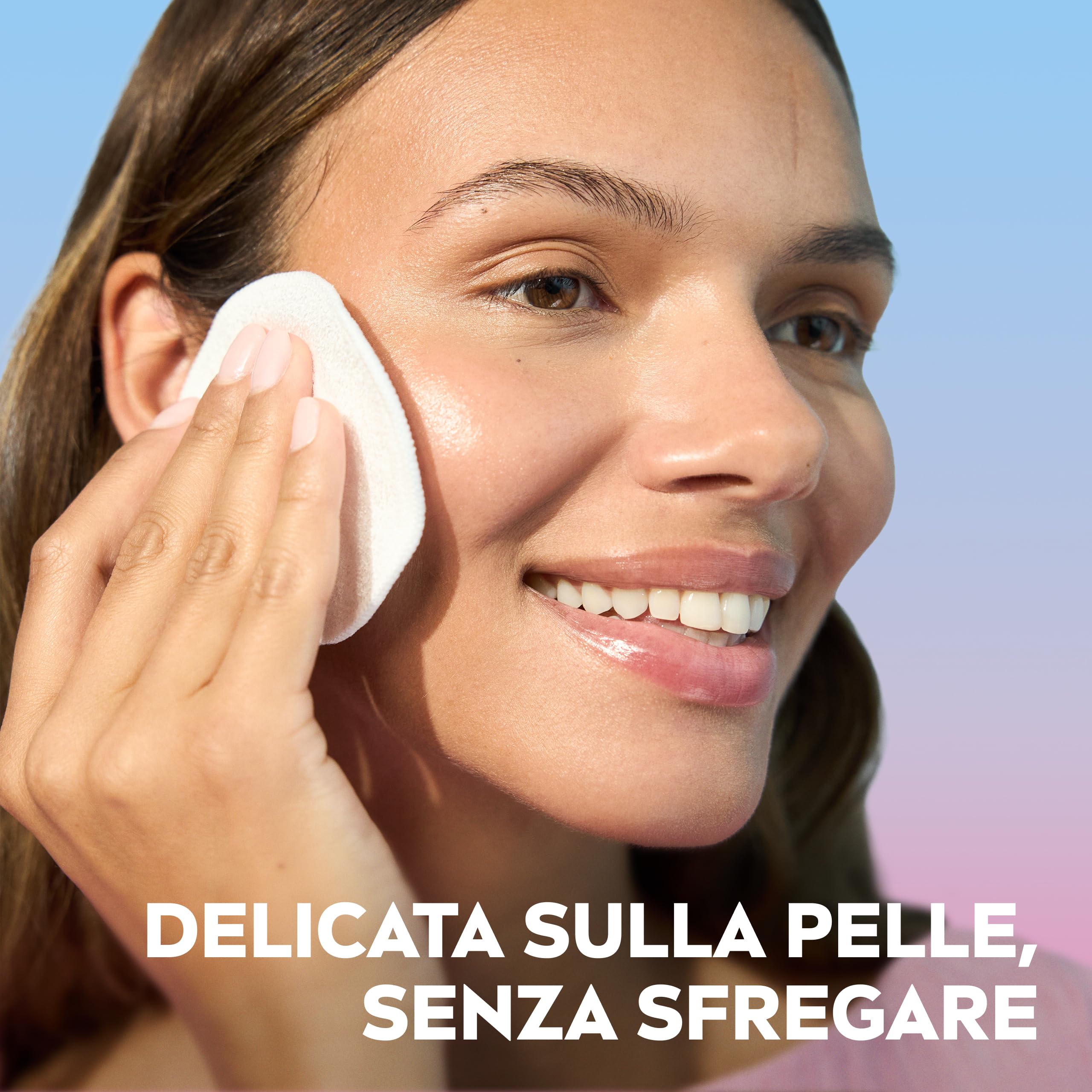 NIVEA Acqua Micellare Rose Care 400 ml, Struccante viso e occhi bifasico per trucco waterproof, Detergente viso, occhi e labbra con 5% siero con Acqua di Rose e Vitamina E, Tutti i tipi di pelle