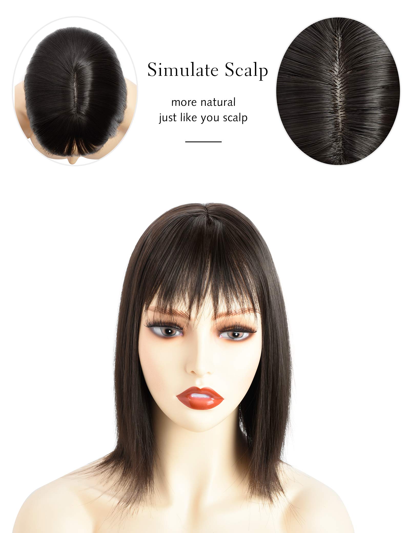 Buy Hair Toppers for Women with Thinning Hair Wiglets Hairpiece Crown