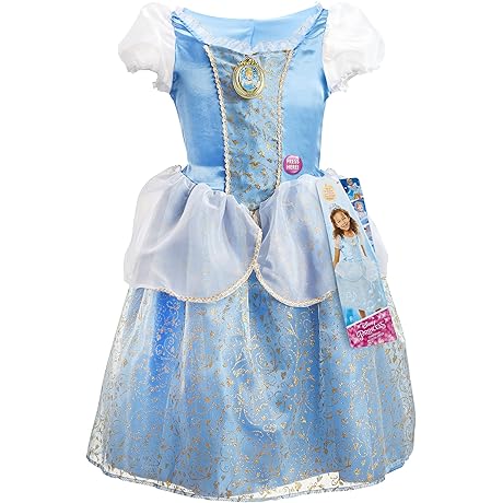 Cinderella Dress for Little Girls, Disney Princess Costume, Sing & Shimmer Musical with Sparkling Dress
