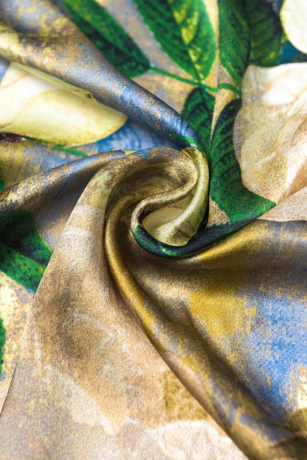 100% Mulberry Silk Scarf 43" Large Square Scarf Large Shawl - Women's Silk Oversized Headband - With Gift Packed