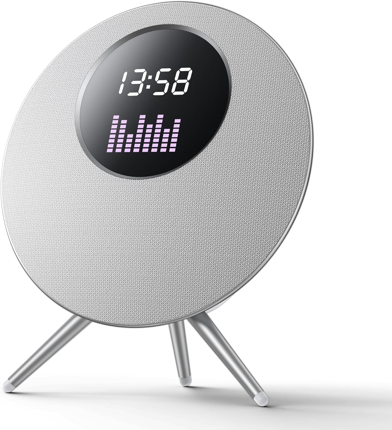 ด้านหน้า view of the Kinglucky BTM-V1 Wireless Bluetooth Speaker