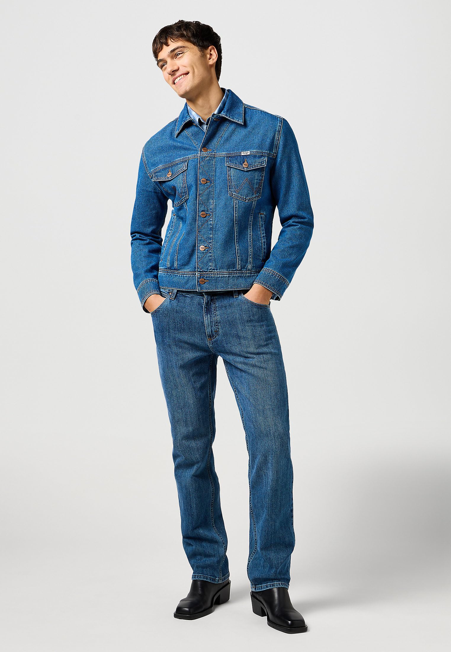 Wrangler Classic Jacket Veste Homme (lot de 1)