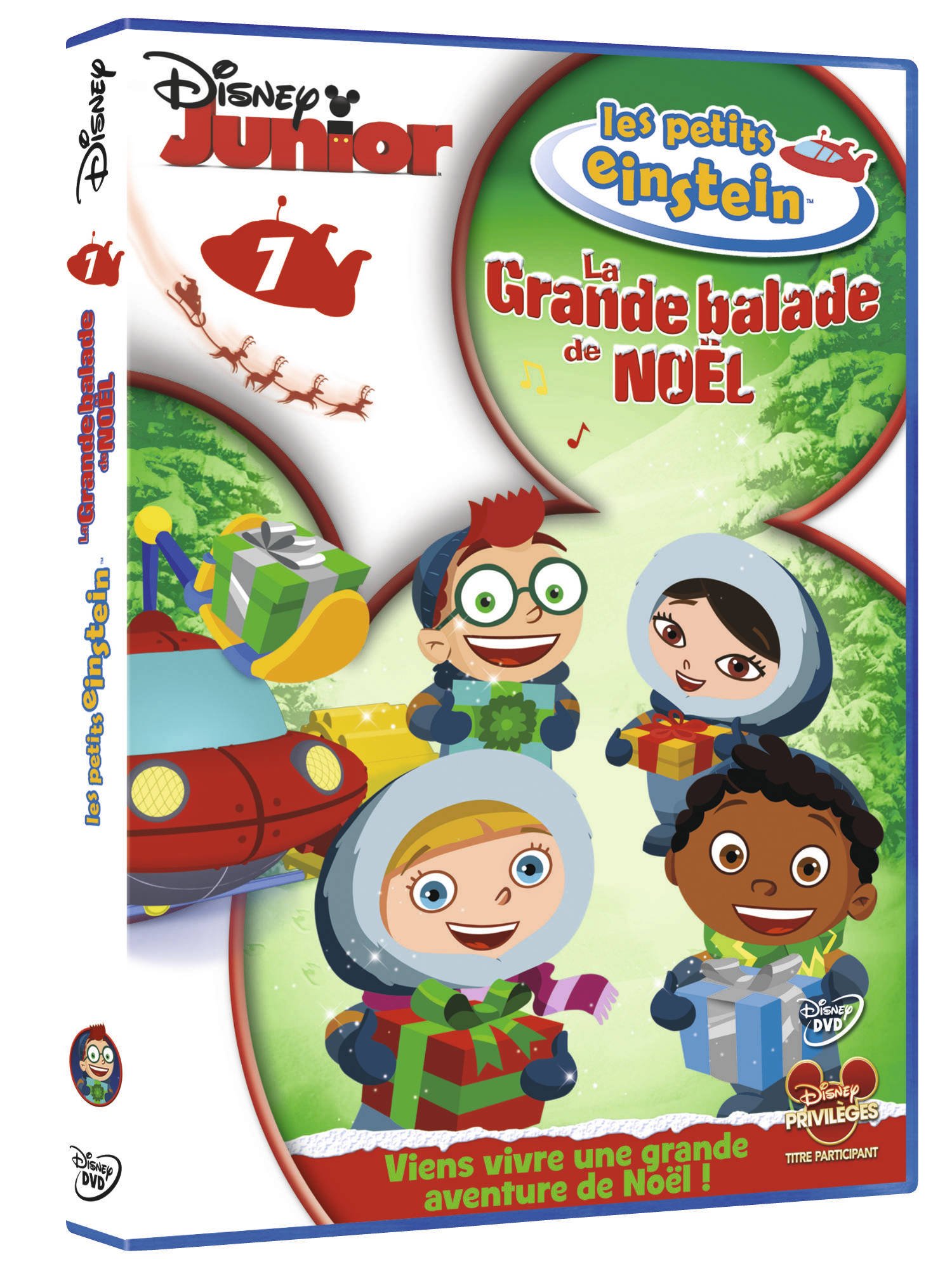 Les Petits Einsteins - 07 - La grande balade de Noël [DVD]