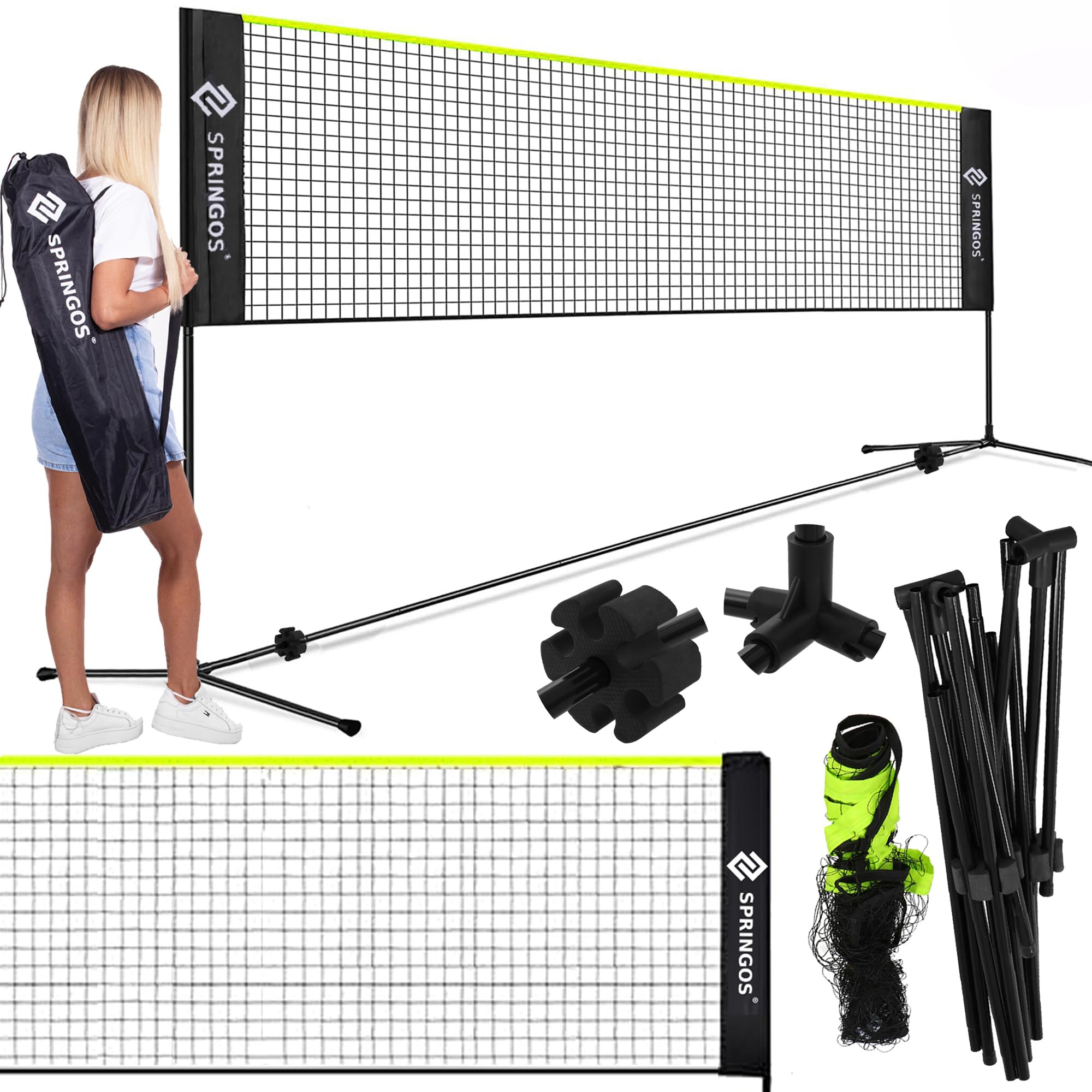 SPRINGOS Filet de badminton