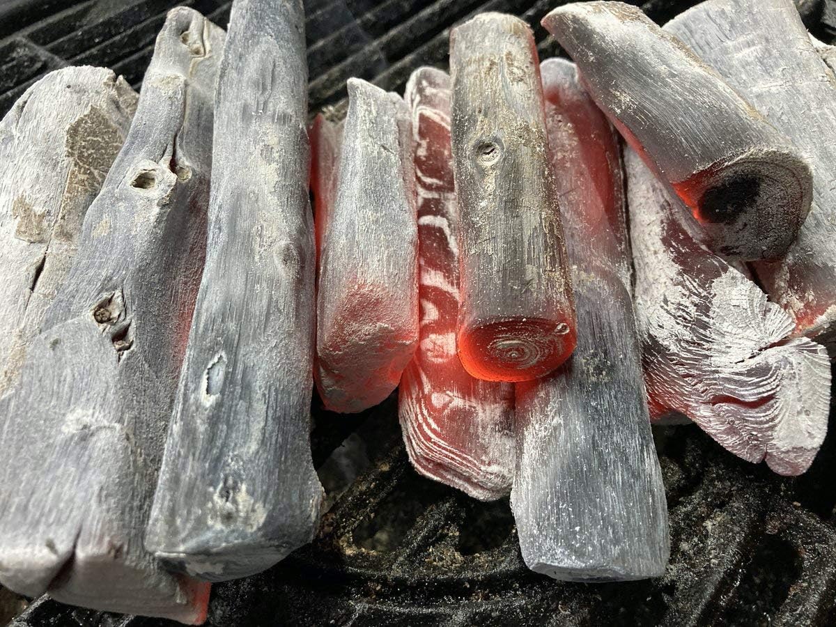 The Bincho Grill Binchotan Charcoal 22lbs. (10kg) High-Grade for Yakitori and Japanese BBQ Grills