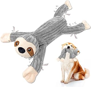 Hundespielzeug, Intelligenz Welpenspielzeug Interaktives Plüsch Kuscheltier Hunde Spielzeug für Welpen Kleine Mittlere Große Hunde Kuscheltier mit Seil product image