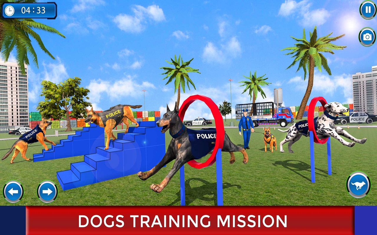 Hundetransporter-Simulation der US-Polizei