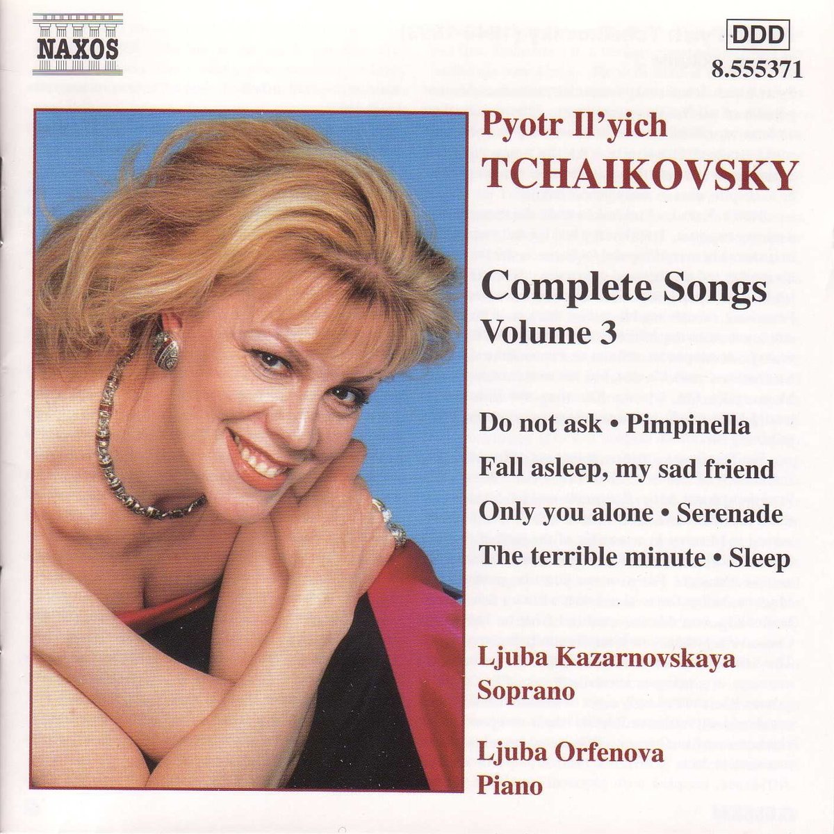 TCHAIKOVSKY: Songs, Vol. 3