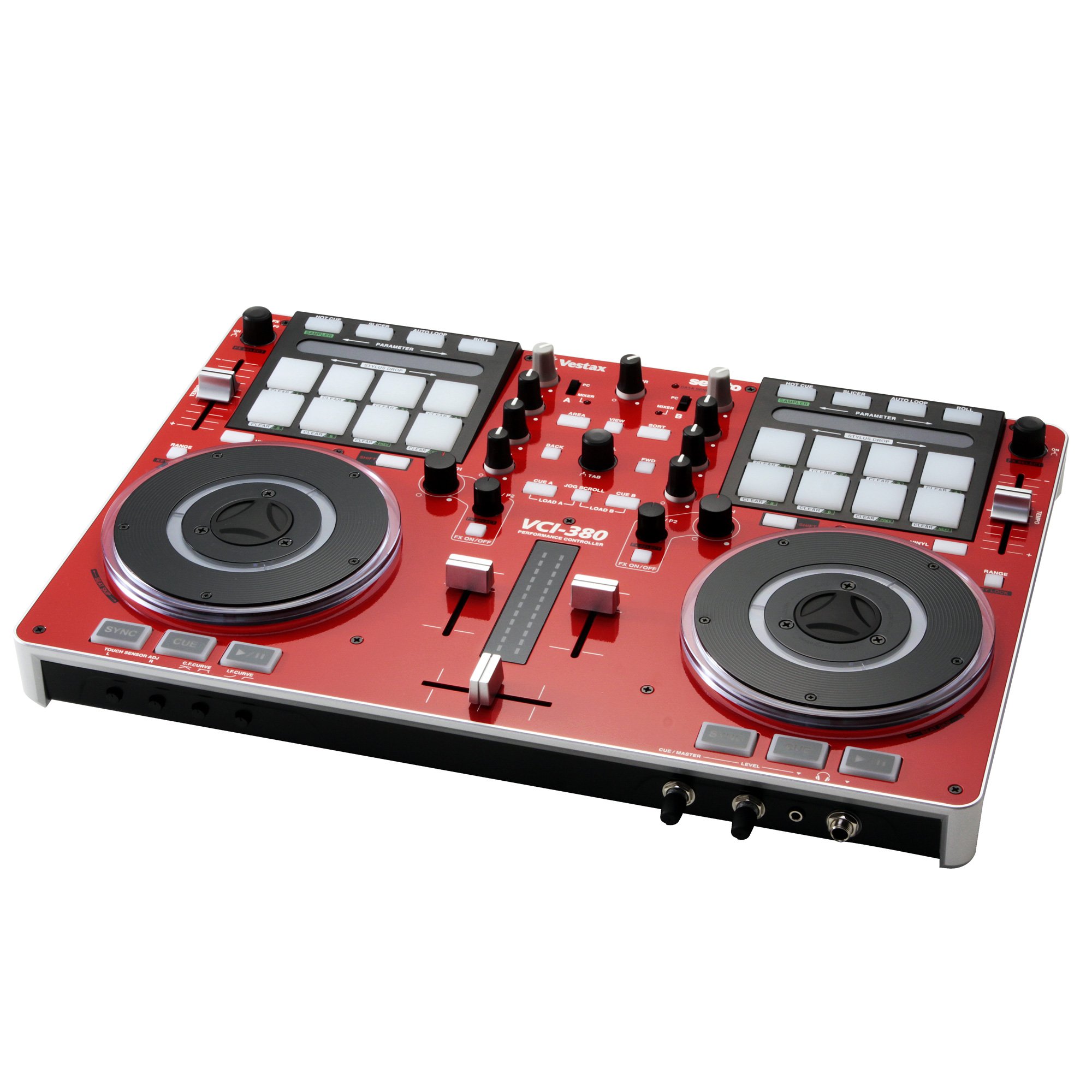 VESTAX VCI-380 DJコントローラー ジャンク品 Vestax VCI-380 Red 2-Channel DJ Controller : Amazon.in