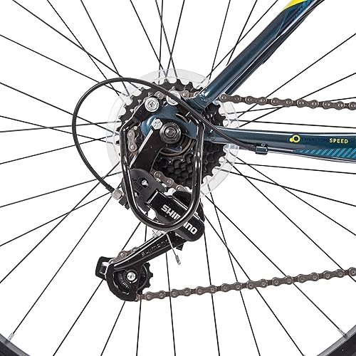 Miniatura 8 de Huffy Bicicleta de montaña Hardtail Montaña de piedra 26 pulgadas 21 velocidades Ligero Azul Oscuro