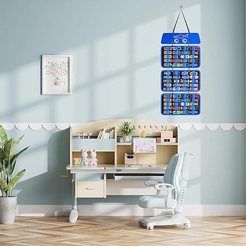 Miniatura 4 de Organizador de almacenamiento para colgar ruedas calientes, coches de caja de cerillas, Disney164 escalas camiones y autos