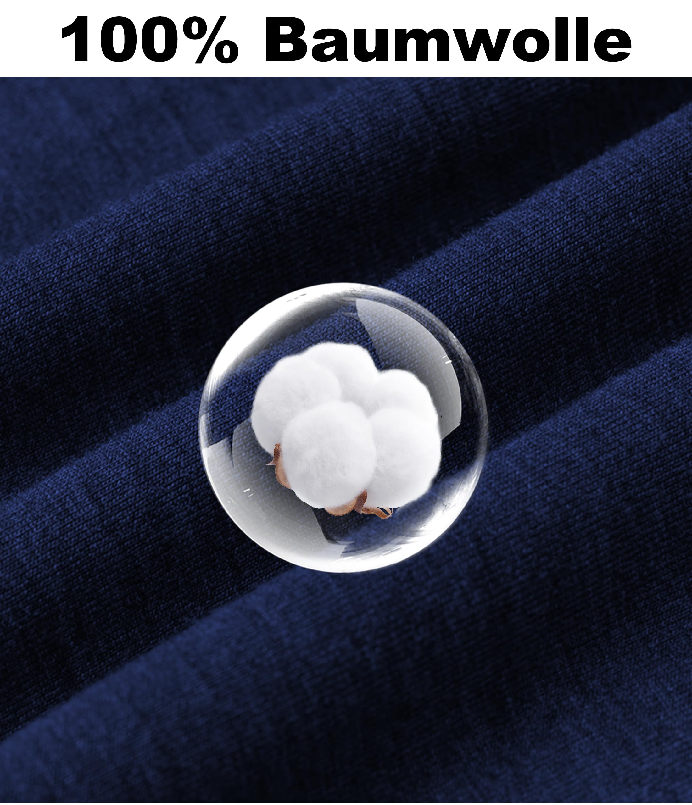 COLORFULLEAF Pyjama 2 pièces 100 % coton pour femme - Col en V - Manches courtes - Pantalon long
