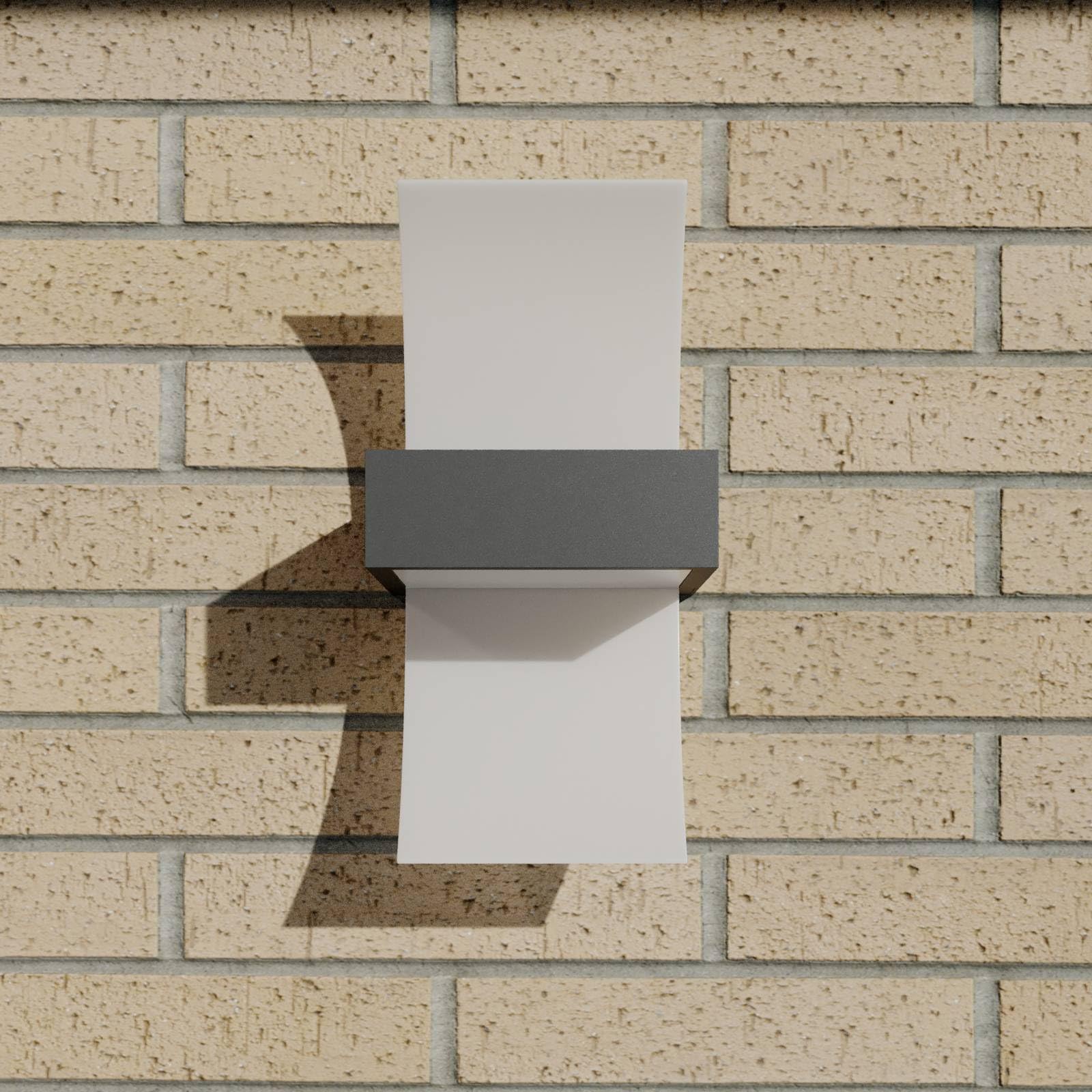 Lucande LED Wandleuchte Auu00dfen 'Skadi