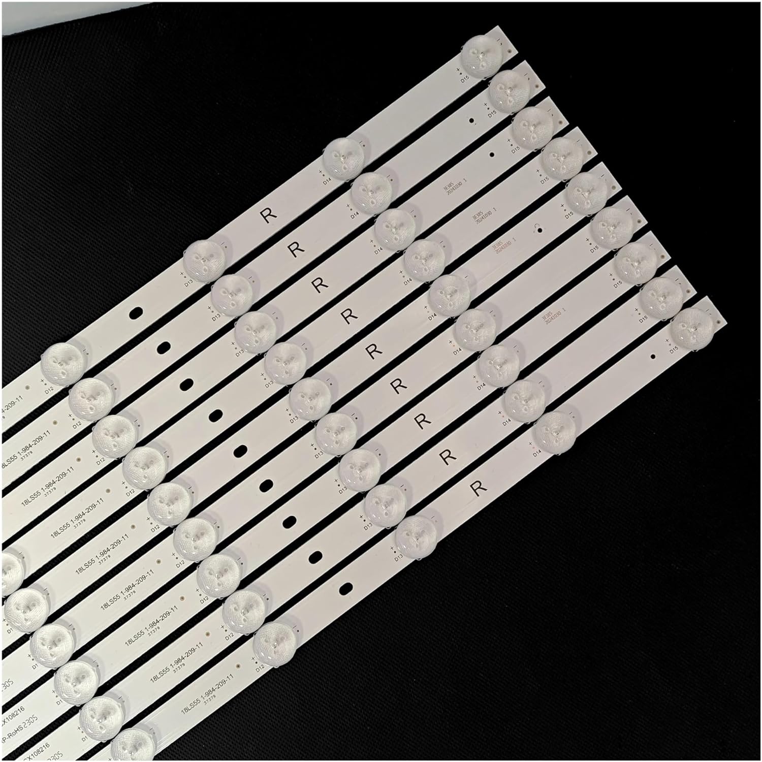 LED Strips for KD-55X9500G KD-55X9000F KD-55XH9077 KD-55XF9005 XBR-55X900F XBR-55X905F KD-55XF4005 18LS55 1-984-209-11