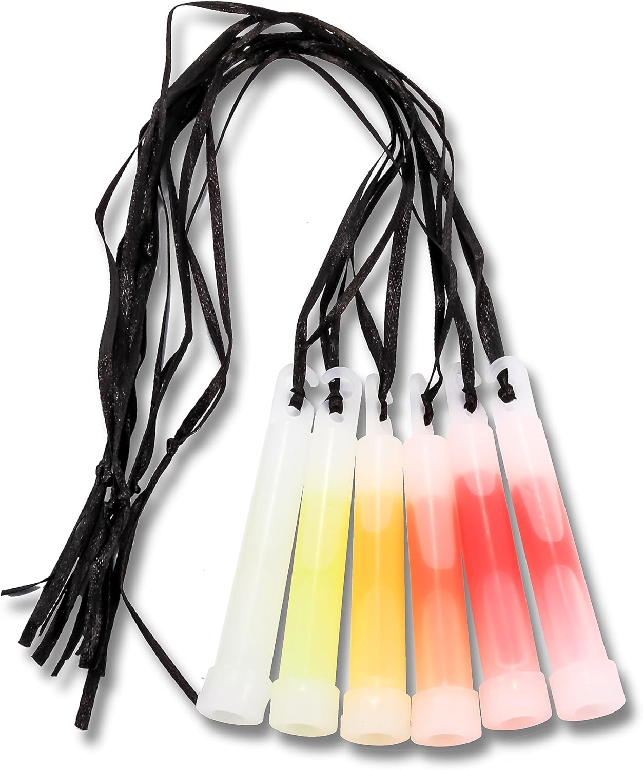 Camco Multicolor Glow Light Sticks with Integrated Hanging Hooks - Perfect for Camping, Parties, and Concerts, Can Be Used as Décor -