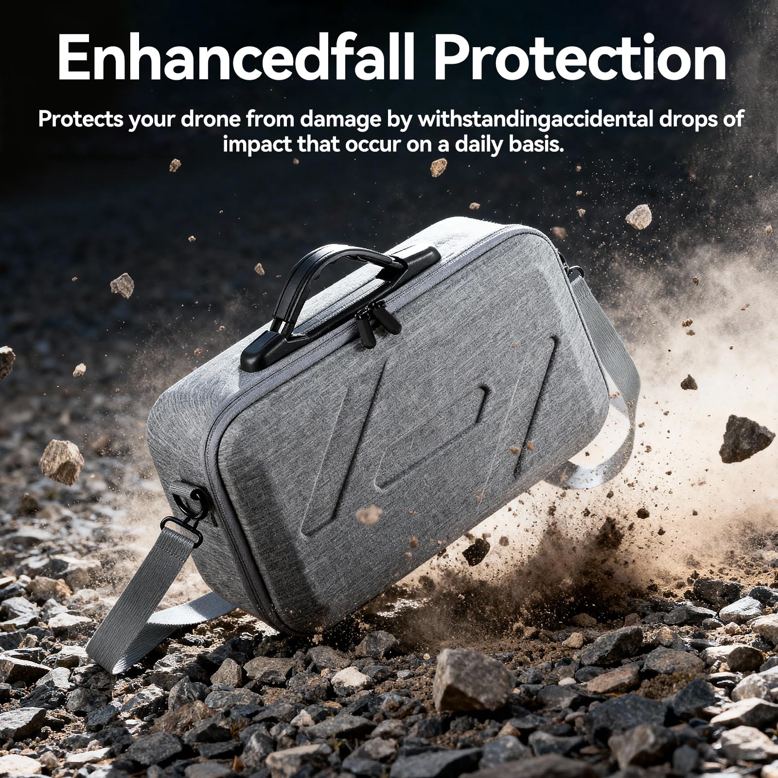 DJI Set di accessori Flip (RC-N3) – custodia, piedini di estensione dell'altezza, protezione dell'elica, set completo per la massima sicurezza