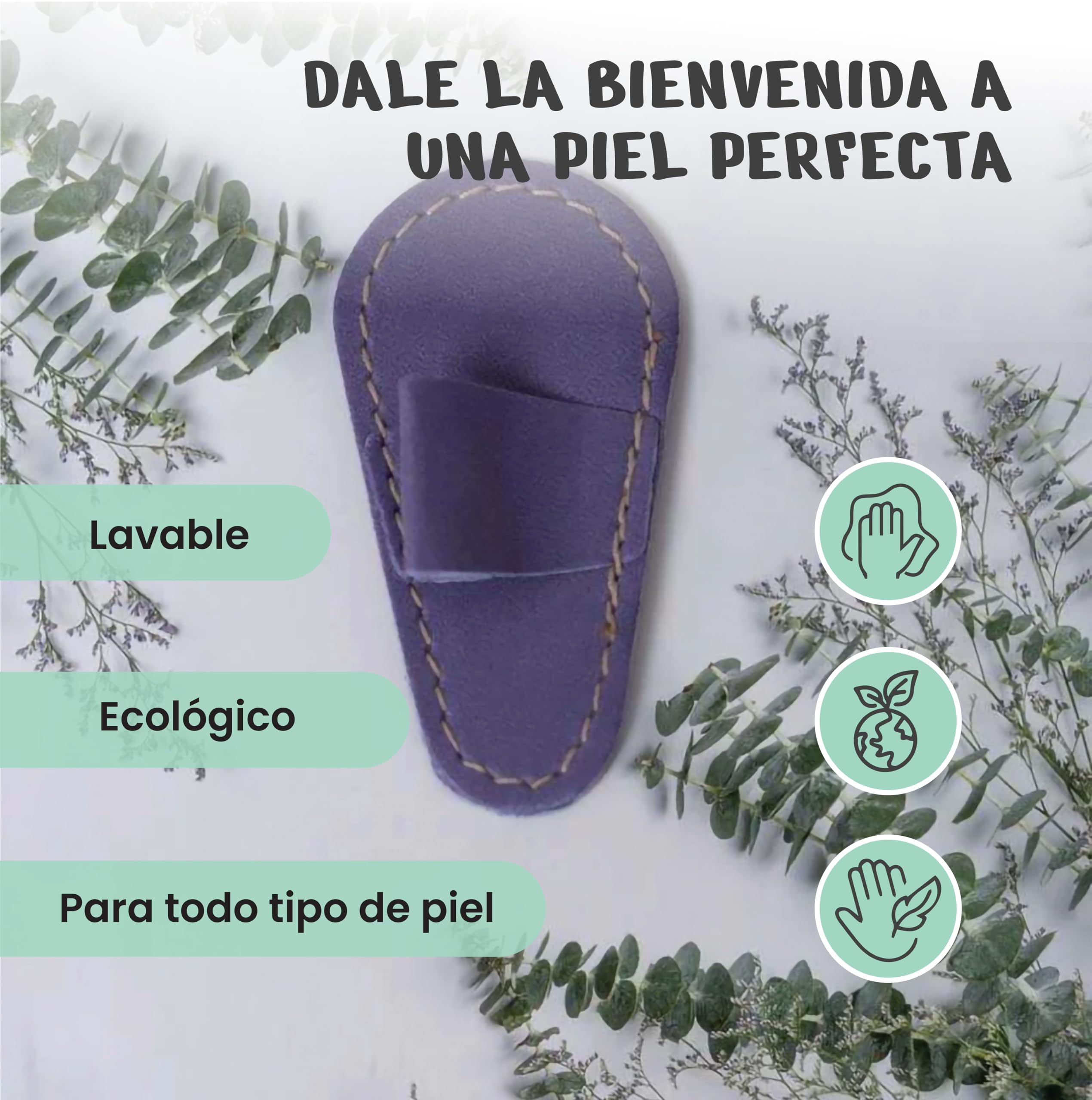 Guante Depilatorio Facial Decolores 1 Unidad para Eliminar Vello y Células Muertas Piel Suave
