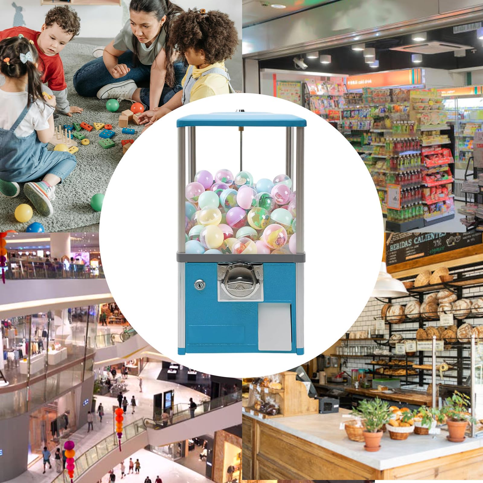 Machine À Gashapon Distributeur Automatique De Capsules Distributeur De Jouets De Collection