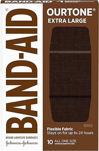Miniatura 7 de Band-Aid Brand Ourtone - Vendajes adhesivos, protección flexible y cuidado de pequeños cortes y rasguños, almohadilla acolchada para heridas