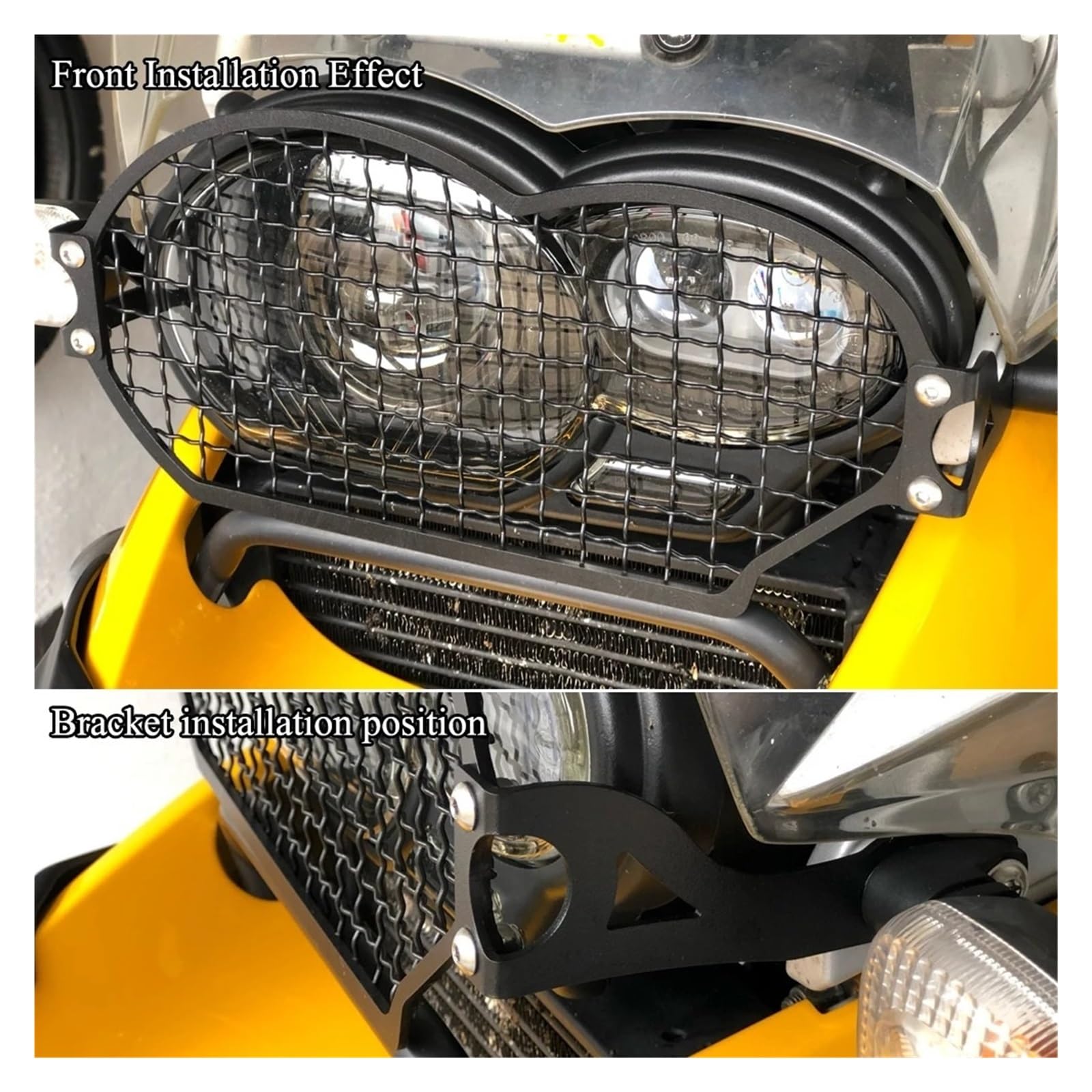 Copri Faro Moto Per BMW R1200GS Per Adventure R 1200 Per R1200 Gs/ADV 2004-2011 2007 2012 Faro Del Motociclo Protezione Della Copertura Griglia