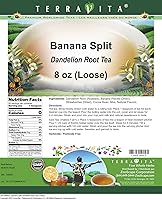 Vista 2 de Banana Split - Té de raíz de diente de león (suelto) (8 oz, ZIN 546952) - Paquete de 3