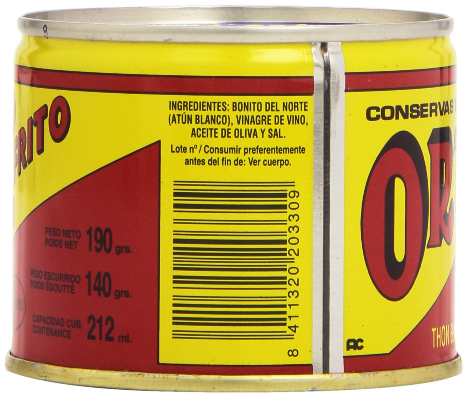 Ortiz - El Velero - Eingelegter gebratener Thunfisch - 140 g - [Packung mit 2]