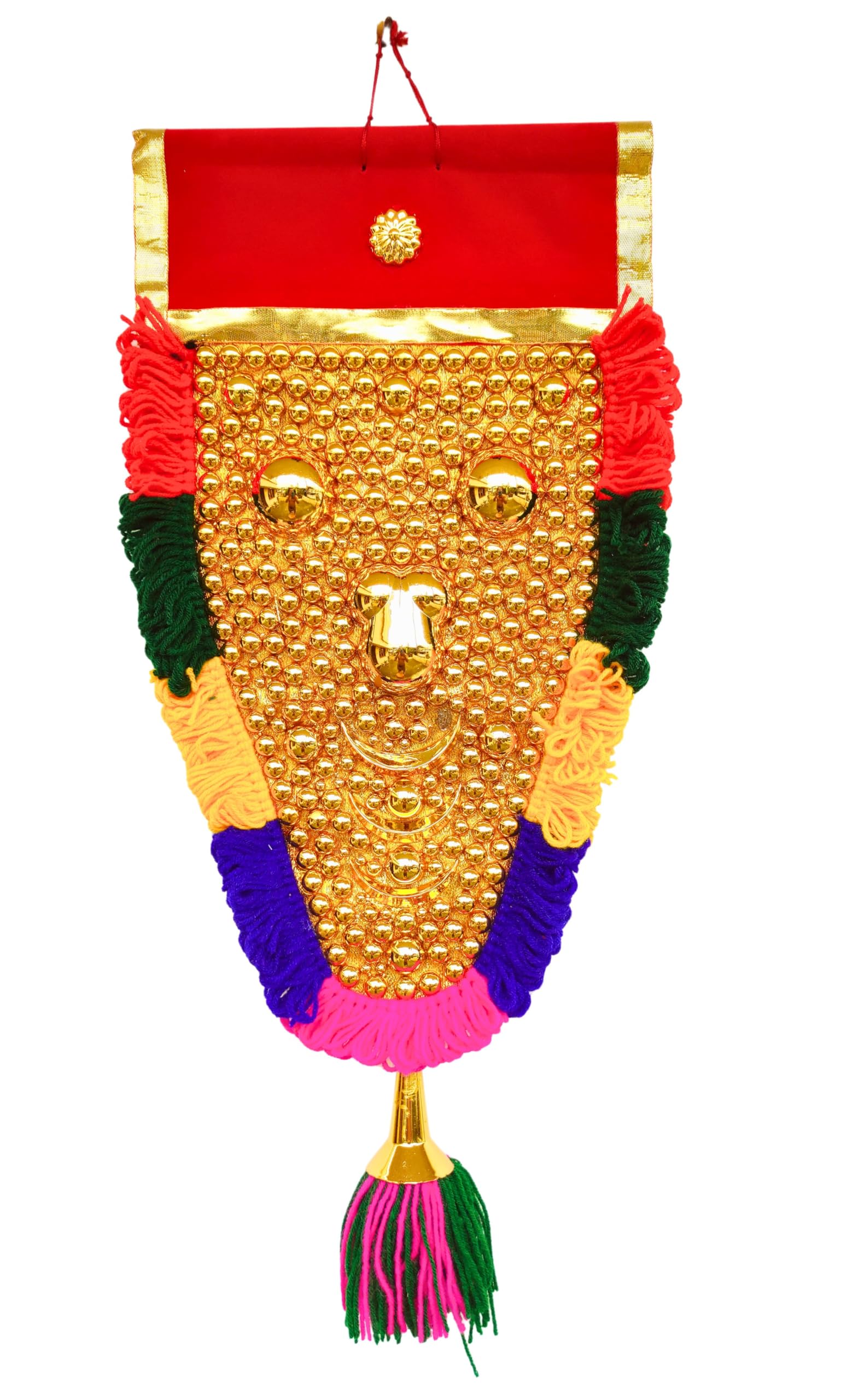 Kerala Nettipattam - Elephant Caparison - Wall Hanging Caparison for Home Decor.1.5 feet