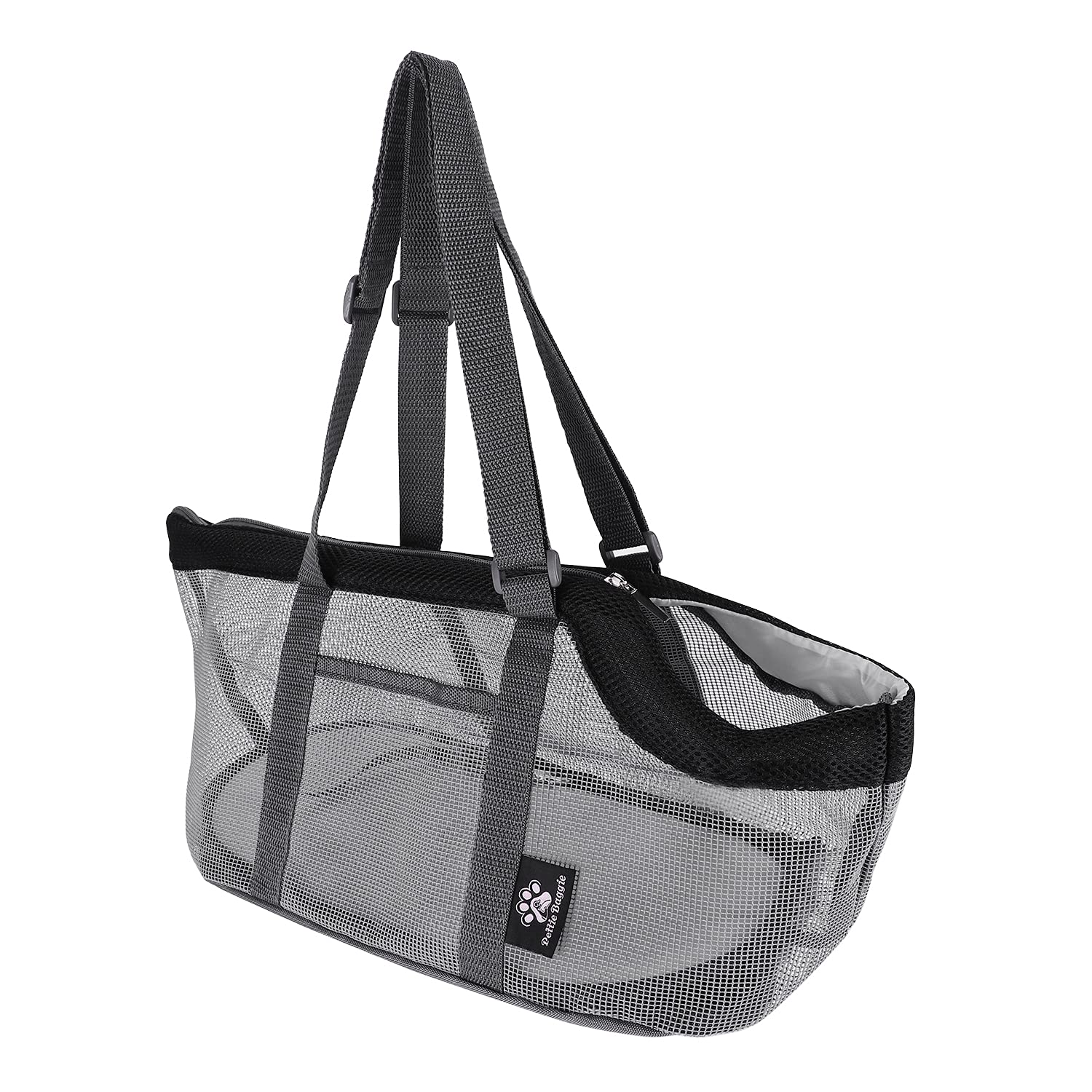 Hundetragebeutel Kleine Hunde Katze Tragetasche Mesh Atmungsaktiv Transporttasche Abnehmbar Matte Hundetragetasche Verstellbar Tragbar Katzentransportbox Katzen Welpen Unter 5 Kg