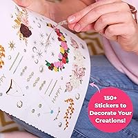 Vista 5 de BSCOOL - Libro de dibujo, colorear y actividades. Crea peinados con pegatinas y guías. Cuaderno de bocetos de diseño de moda para niños de 5 años