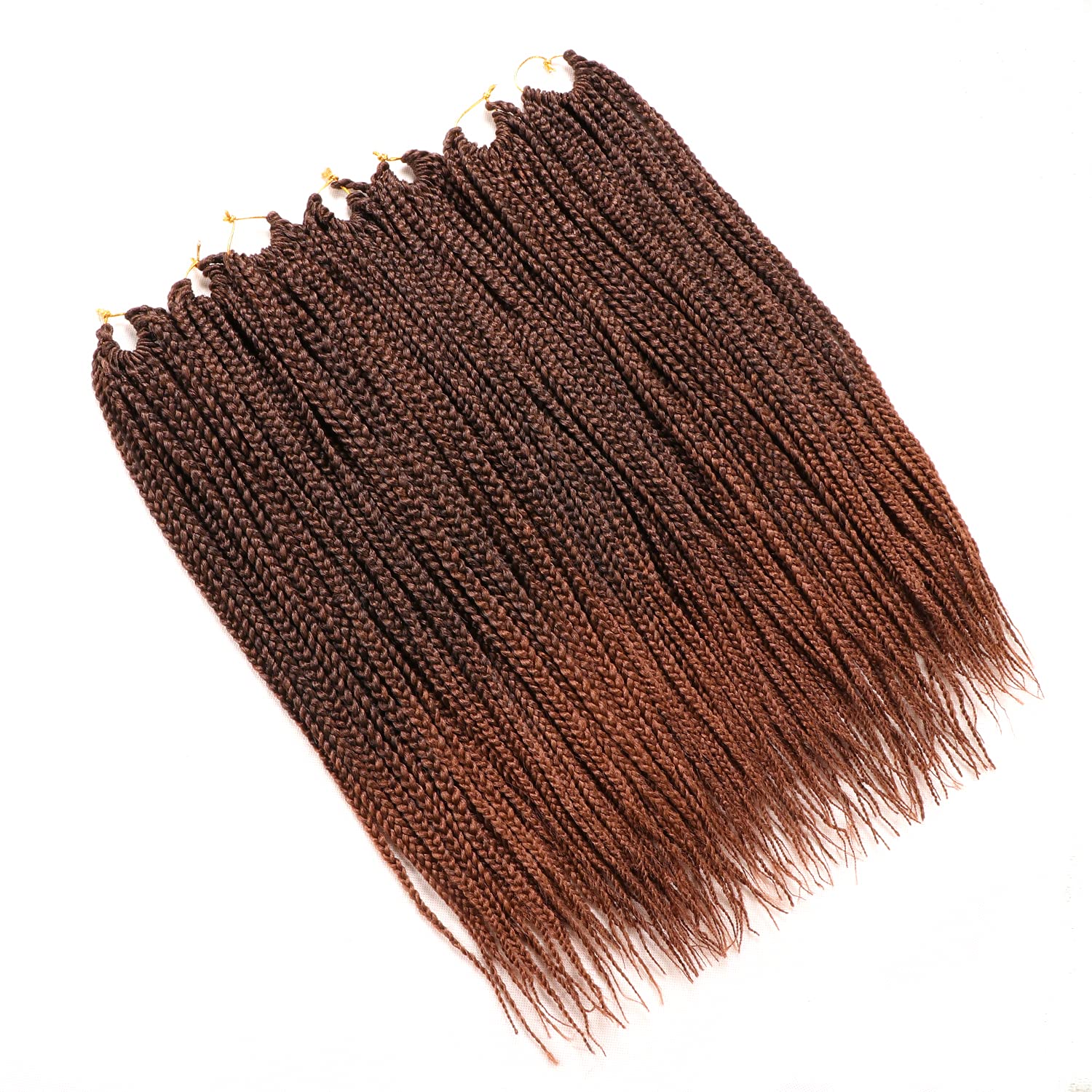 7 confezioni all'uncinetto Braids Meches extension capelli naturali per trecce africane parrucca nera parrucca donna naturale treccia africana donna (35,6 cm(confezione da 7), #T30)