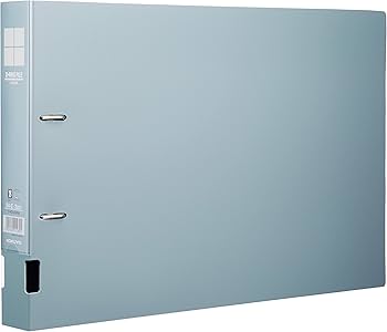 Amazon | コクヨ Dリングファイル B4 横E型 300枚収容 青 フ
