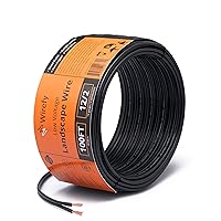 Vista 15 de Wirefy Alambre de cobre para iluminación de paisaje de bajo voltaje 12/2, entierro directo al aire libre, calibre 12, 2 conductores de 250 pies