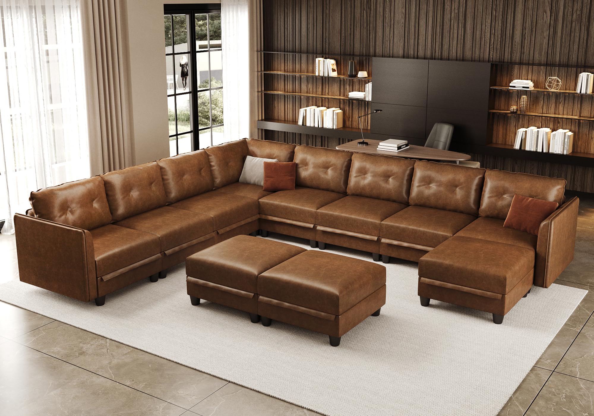 LLappuil 11-Piece Modular Sectional Sofa