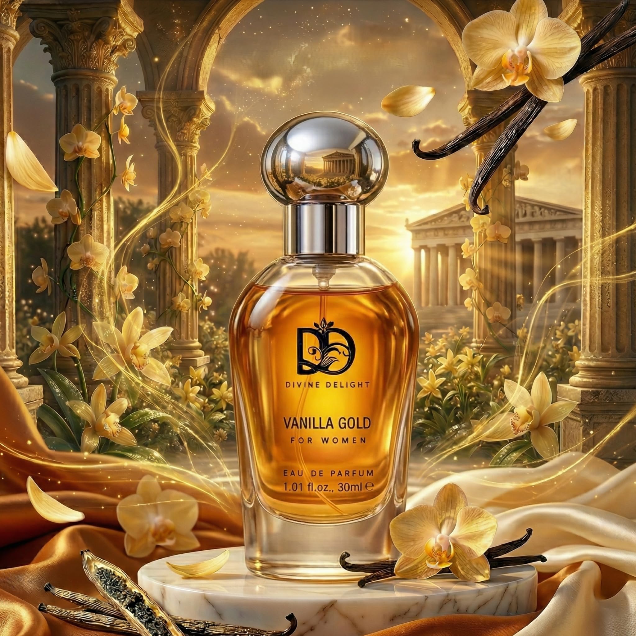Vanilla Gold 30 ML Women perfume | Luxury Long Lasting Perfume for Women | EDP for Gift | Vanilla and Chocolate Notes-image-26