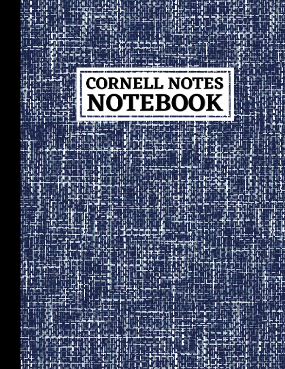 Cornell Notes Notebook: Note Taking System for Students, Teachers, School, Work | College Ruled 110 Pages | Blue Jean (Cornell Notes Notebooks | 110 Pages)