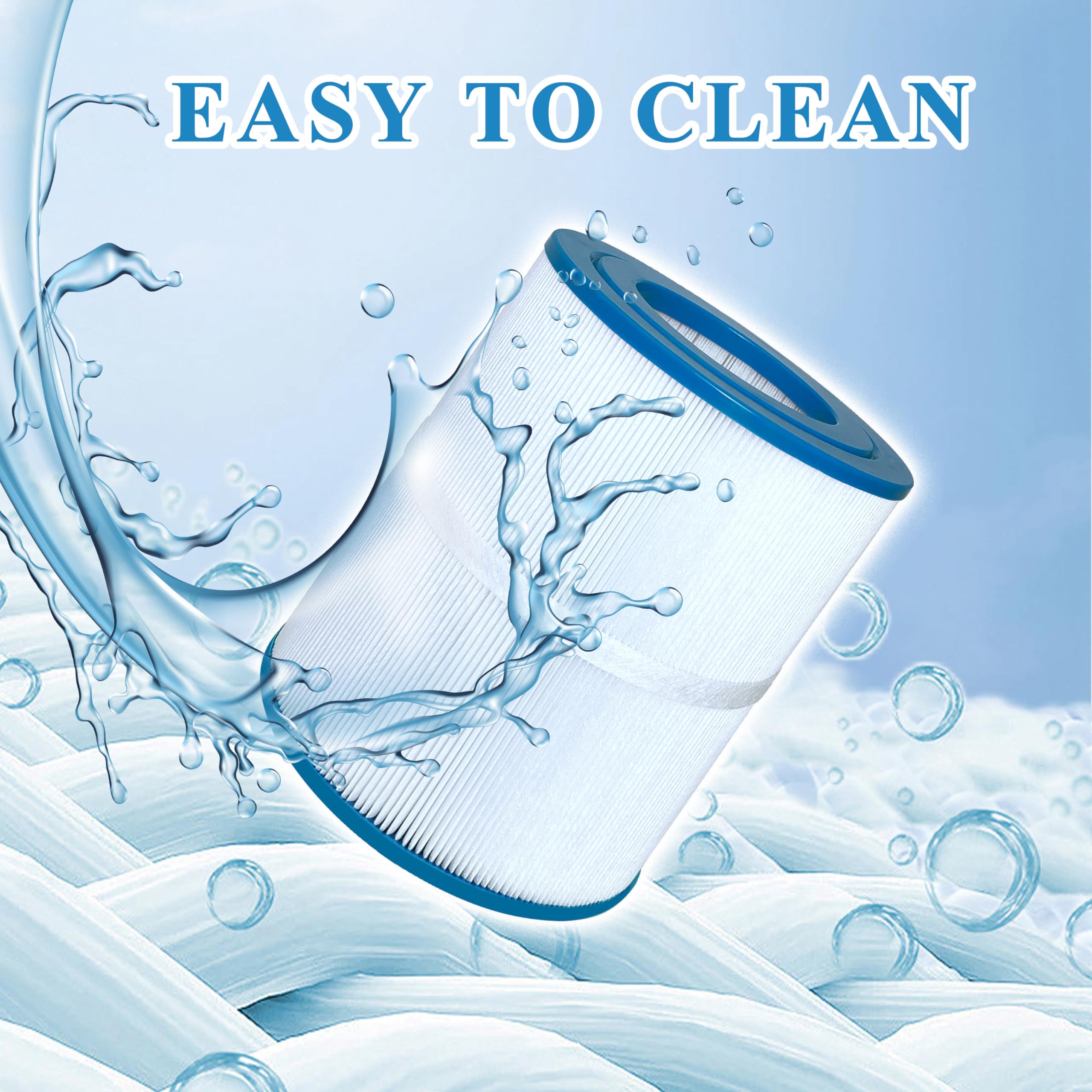 Filtro de spa compatible con PDM 28, 461273, FC-9944, SD-01392, AquaRest, Dream Maker filtro de bañera de hidromasaje de 28 pies cuadrados, paquete de 2