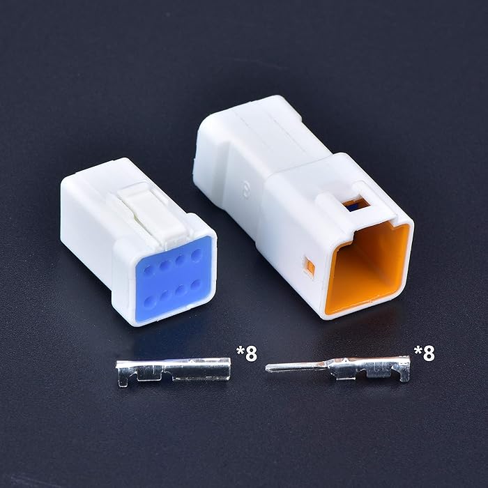 Kit Connecteurs étanches JST JWPF - Mâle/femelle, 2 à 8 Broches, Pour électronique