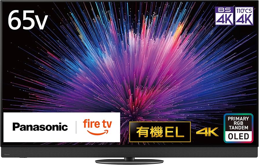 2022年製 Panasonic テレビ 65V Amazon.co.jp: パナソニック 65V型 有機EL テレビ 4K TV-65Z95B
